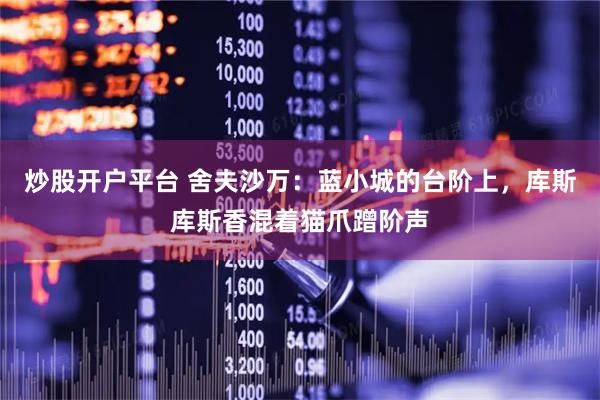 炒股开户平台 舍夫沙万：蓝小城的台阶上，库斯库斯香混着猫爪蹭阶声